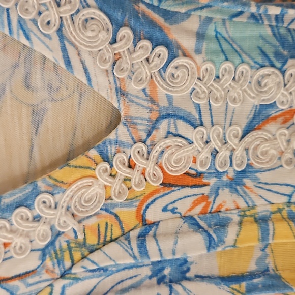 Ruby Rd Patterned Long Sleeve with Embroidery - Picture 2 of 3